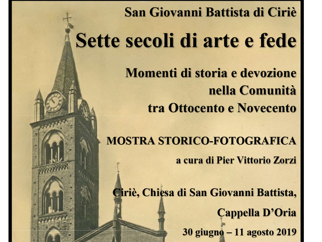 Sette secoli di arte e fede - Momenti di storia e devozione nella Comunità tra Ottocento e Novecento