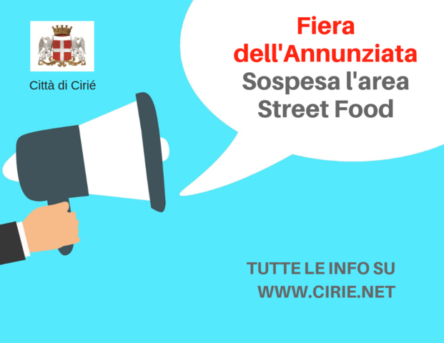 Fiera dell’Annunziata 2019: sospeso lo Street Food Fiera dell’Annunziata 2019: sospeso lo Street Food