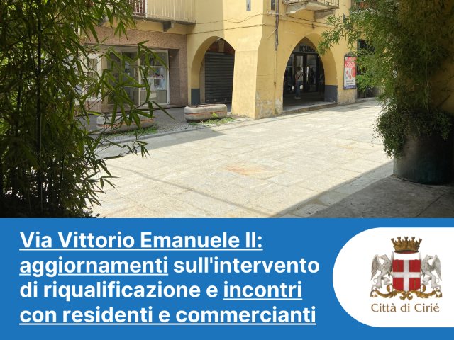 Via Vittorio Emanuele: incontri con residenti e commercianti
