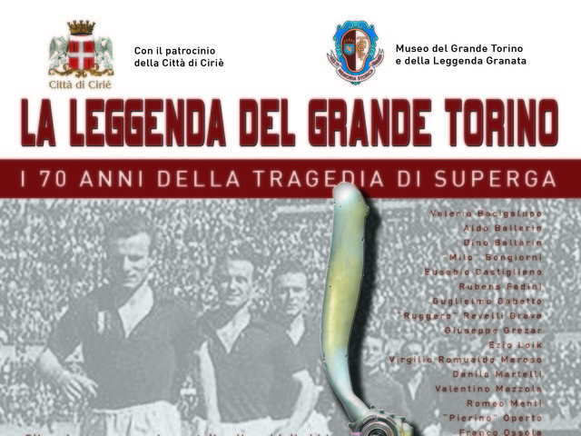 La leggenda del Grande Torino a Palazzo D’Oria, dal 14 al 29 settembre 2019