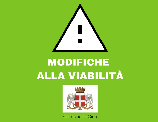 Via Mazzini: modifiche temporanee alla circolazione a partire da lunedì 11 novembre 2019