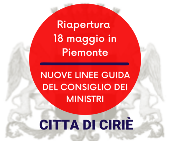 Fase due dell'emergenza Covid-19in Piemonte: la Regione annuncia la riapertura delle attività