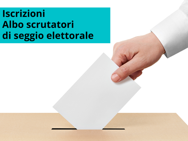 Albo scrutatori di seggio elettorale: iscrizioni entro il 30 novembre 