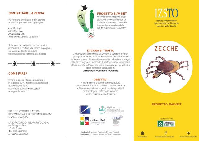 Presenza di zecche sul territorio –  Le indicazioni dell’Istituto Zooprofilattico Sperimentale