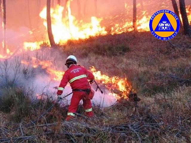 Avviso sullo stato di massima pericolosità per incendi boschivi