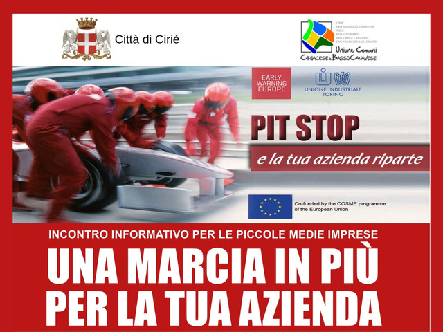 Early Warning Europe: PMI invitate a Palazzo D'Oria giovedì 14/3